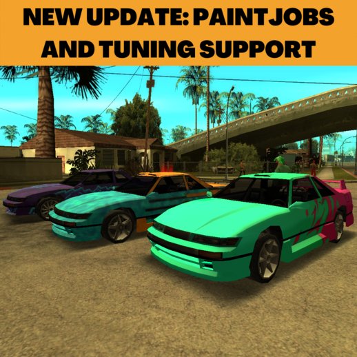 Annis Remus - Nissan Silvia S13 Inspired Mod (NEW UPDATE: PAINTJOBS AND TUNING)