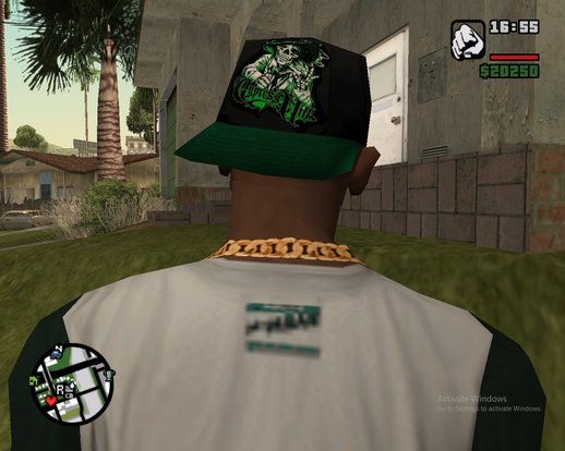 Blk/Green Cypress Hill Cap