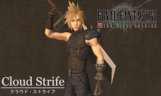 Cloud Strife (FFVII : The First Soldier)