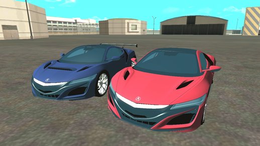 Acura NSX 2017 solo dff modificable for Mobile