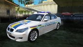 BMW M5 e60 Politia Romana