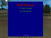 MG Cheat Menu