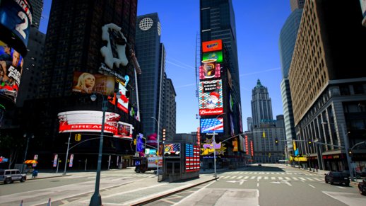 Times Square Real Billboards 2022