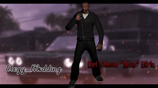 Carl Johnson Biker