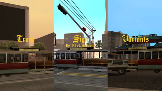 Tram Signs Variants