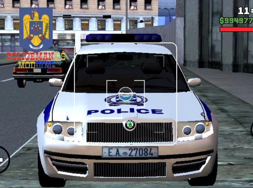 Skoda Superb Greek Police old (PC AND MOBILE)