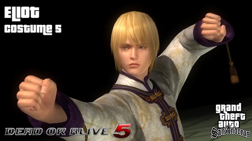 Dead Or Alive 5 - Eliot (Costume 5)