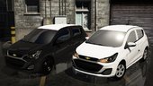 Chevrolet Spark LS 2021 [ Replace - Unlock ] Hubcaps + Iron Rims 3d