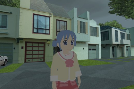 Mio Naganohara from Nichijou