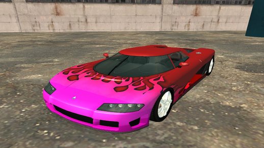 Overflod Entity XF - Street Flame Paintjob