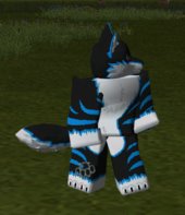 Furry Wolf And Black Blue Roblox