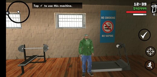 No Smoking No Vaping Gym Poster for Android