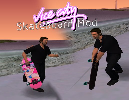 Skateboard Bat Weapon Mod