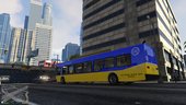 Los Santos Stands With Ukraine Bus and MetroTrain livery pack