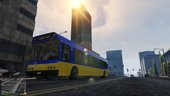 Los Santos Stands With Ukraine Bus and MetroTrain livery pack