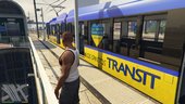 Los Santos Stands With Ukraine Bus and MetroTrain livery pack