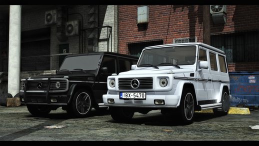 Mercedes Benz G class 1999 [Add-On | Extras | Wheels | VehFuncs V]