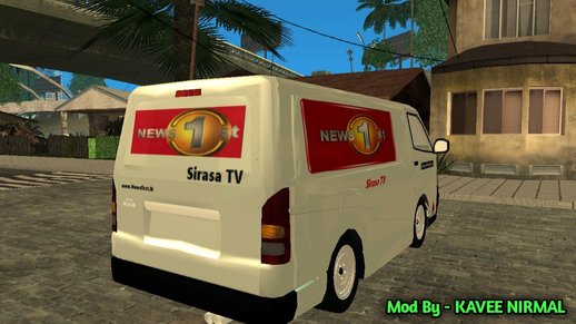 Sirasa TV News Van Sri Lanka