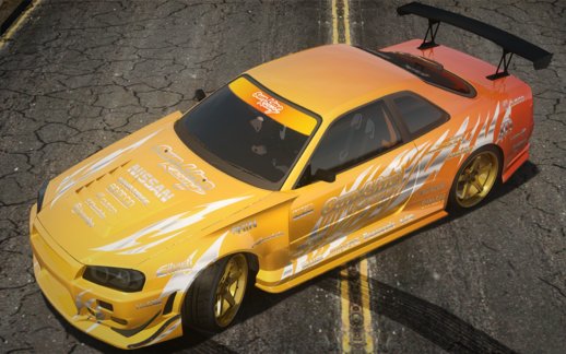 Nissan GTR R34 Sunline Racing