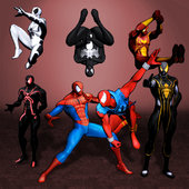 Spider-Man Skin Pack (Marvel vs Capcom 3)