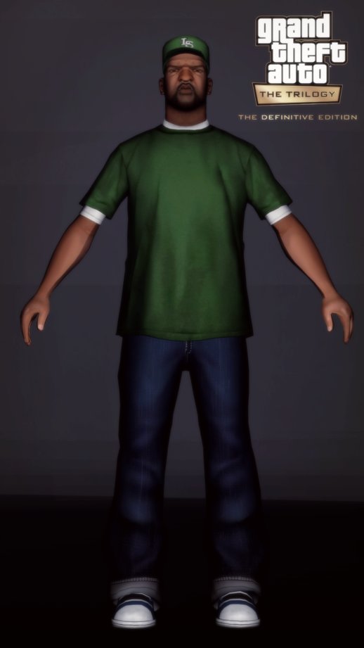 New Skin of Sweet Jhonson GTA Trilogy for San Andreas