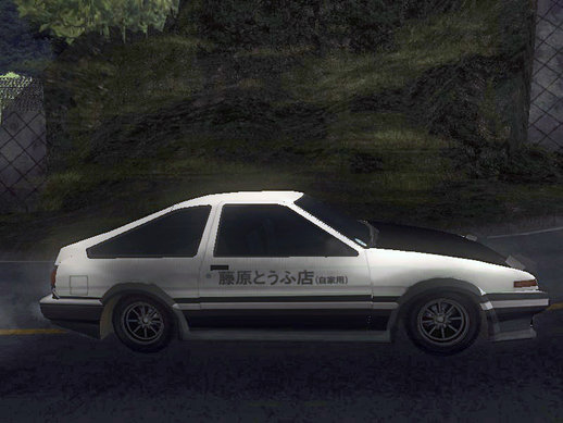 Toyota Trueno AE86 Fujiwara Tofu 4th Stage