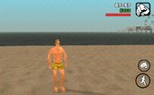 Beach Man with Wavy Shorts (Vice City)