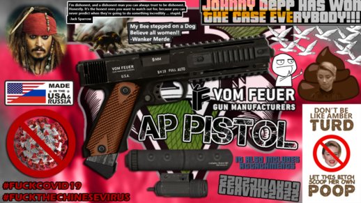 GTA V Vom Feuer AP Pistol [GTAinside.com Release]