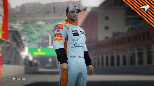 McLaren Gulf (Monaco GP) F1 suit 2021 for MP Male