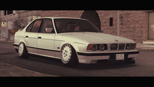 1995 BMW E34 525i Stance