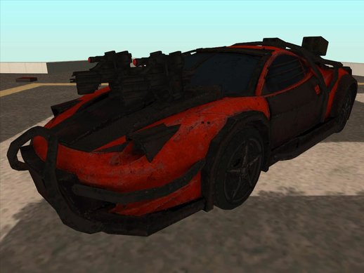 VR-70 Turbo/Ferrari (with skin 0) from Death Race: Shooting Cars