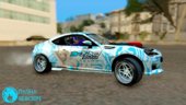 Subaru BRZ Rocket Bunny Itasha KAN Blue Archive