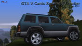 GTA V Canis Seminole Frontier (GTA III style)