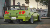 2002 Nissan Skyline GTR R34 Rocket Bunny