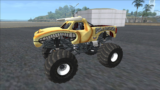 Monster Bulldozer From Monster Jam