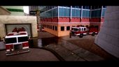 Realistic Fire Station In Los Santos