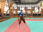 Chun Li Body Low Poly Version