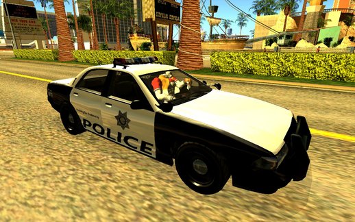 GTA V Vapid Police Cruiser LVPD