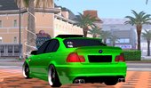 BMW E46 sedan tuning