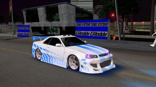 Nissan Skyline 2Fast 2Furious (Extra Tuning)