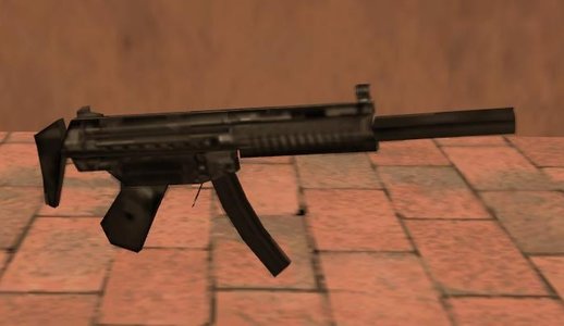 GTA VCS Beta Silenced MP5