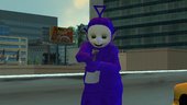 Leon Kennedy and Tinky Winky GTA SA Skin Mod