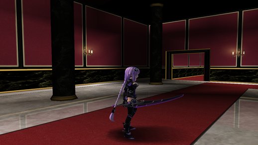 Purple Heart Katana from Hyperdimension Neptunia