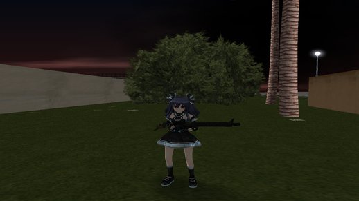 Uni Rifle from Hyperdimension Neptunia