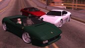 Ferrari 348 Coupe, Targa & Spider | IVF, Vehfuncs