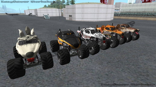 Monster Mutt Pack [Vehfuncs] From Monster Jam Steel Titans 1 & 2