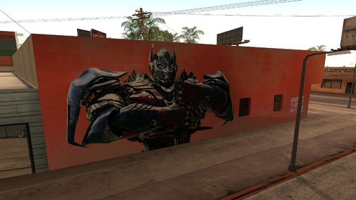 Optimus Prime TF5 Murals