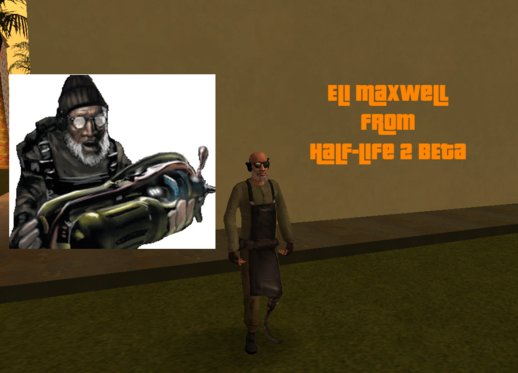 Eli Maxwell from Half-Life 2 Beta