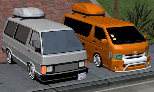 Toyota Hiace and Toyota Siyaya(FSN & MOYO JR L)