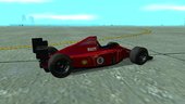 Fake 1980s Ferrari F1 Team (Historic Monaco GP race prop from 